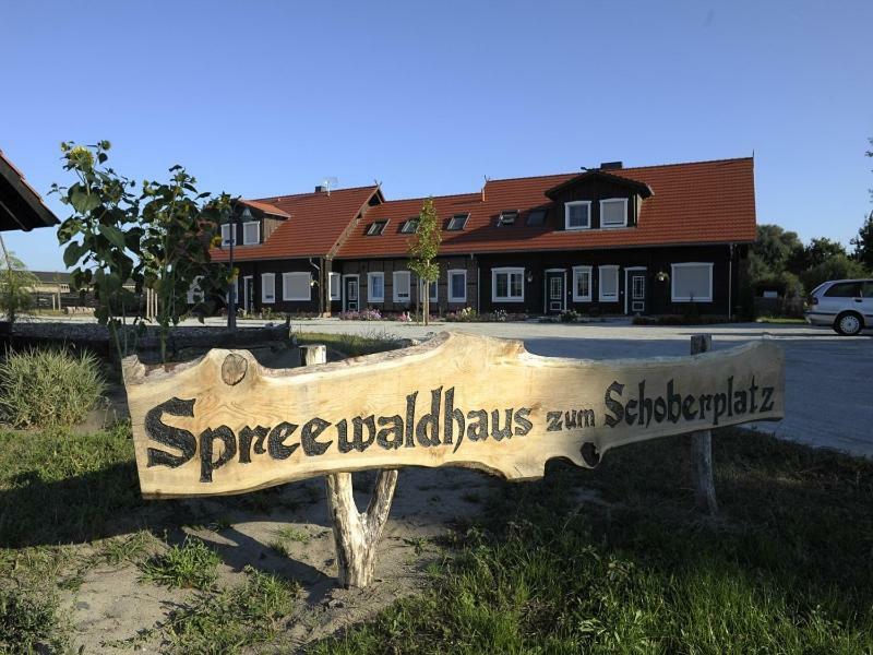 Spreewaldhaus Zum Schoberplatz Lübben Exterior foto