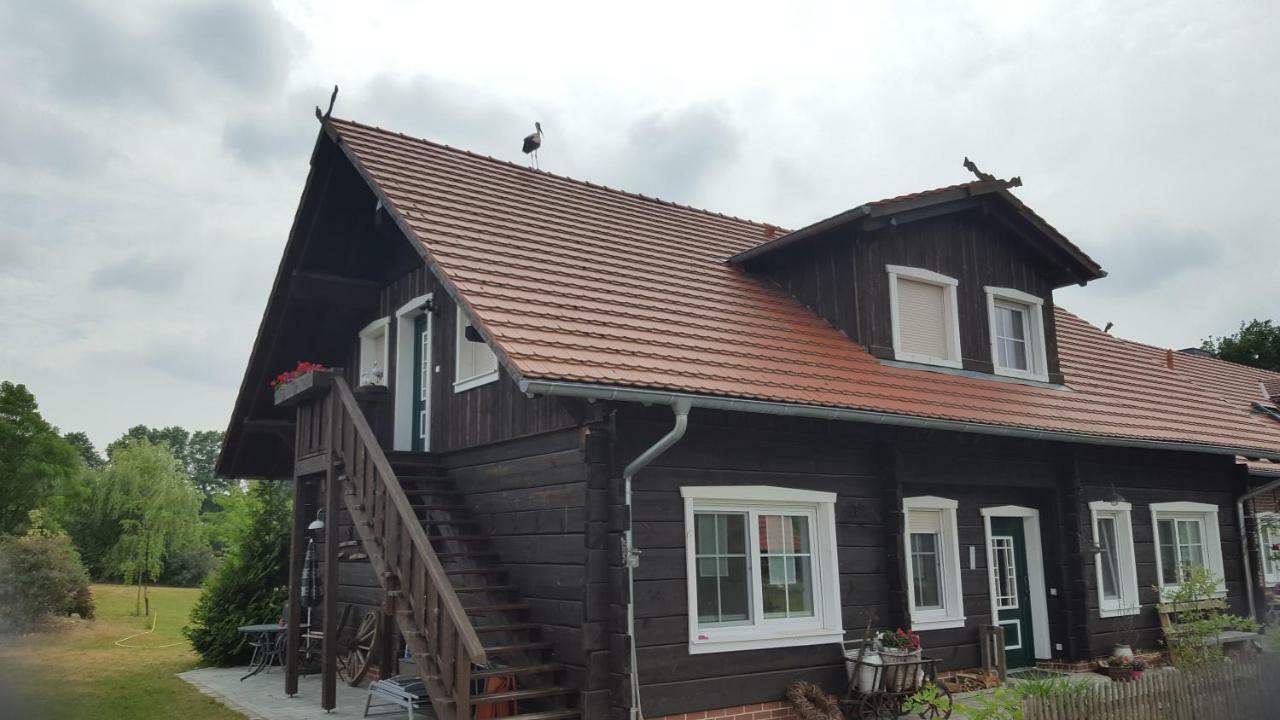 Spreewaldhaus Zum Schoberplatz Lübben Exterior foto